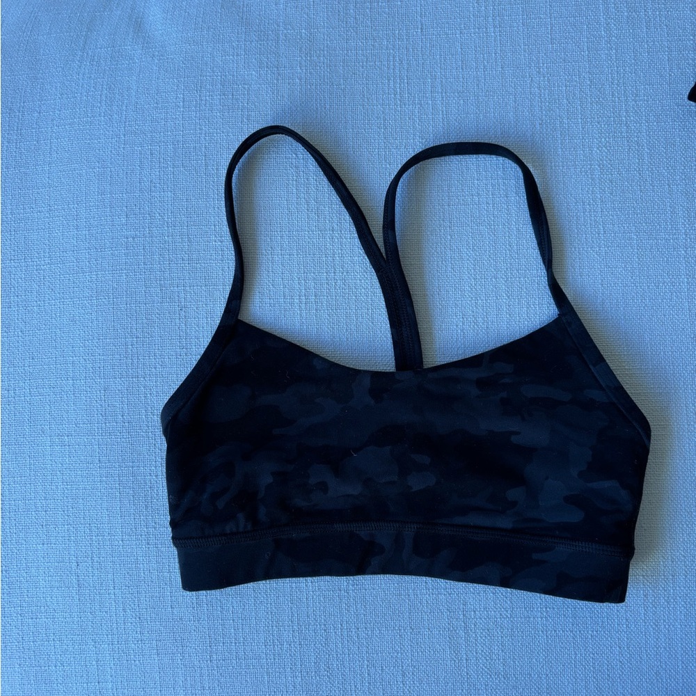 Lululemon Athletica Dark Camouflage Sports Bra